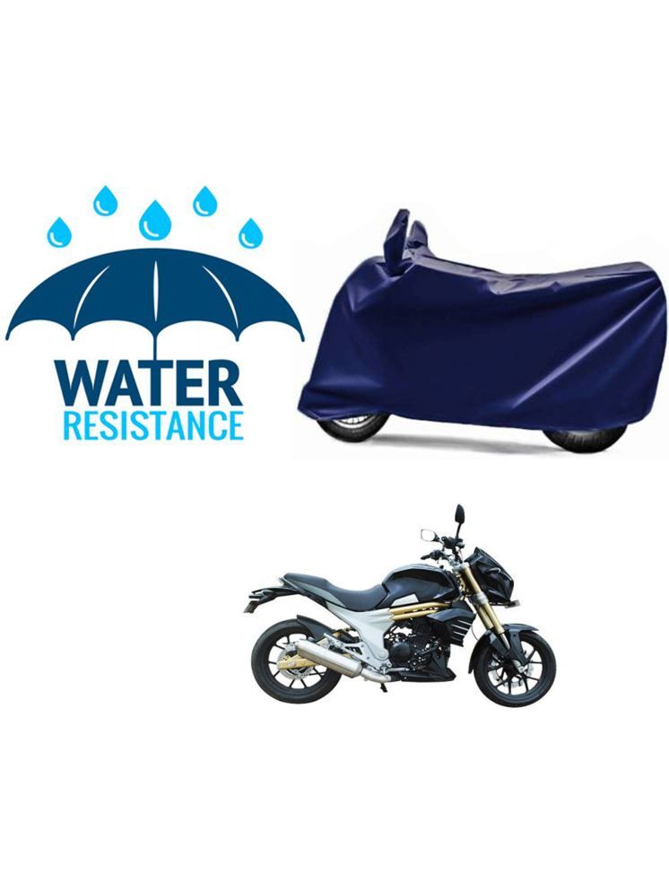     			RONISH Bike Body Cover for Mahindra All Bike Models ( Pack of 1 ) , Blue