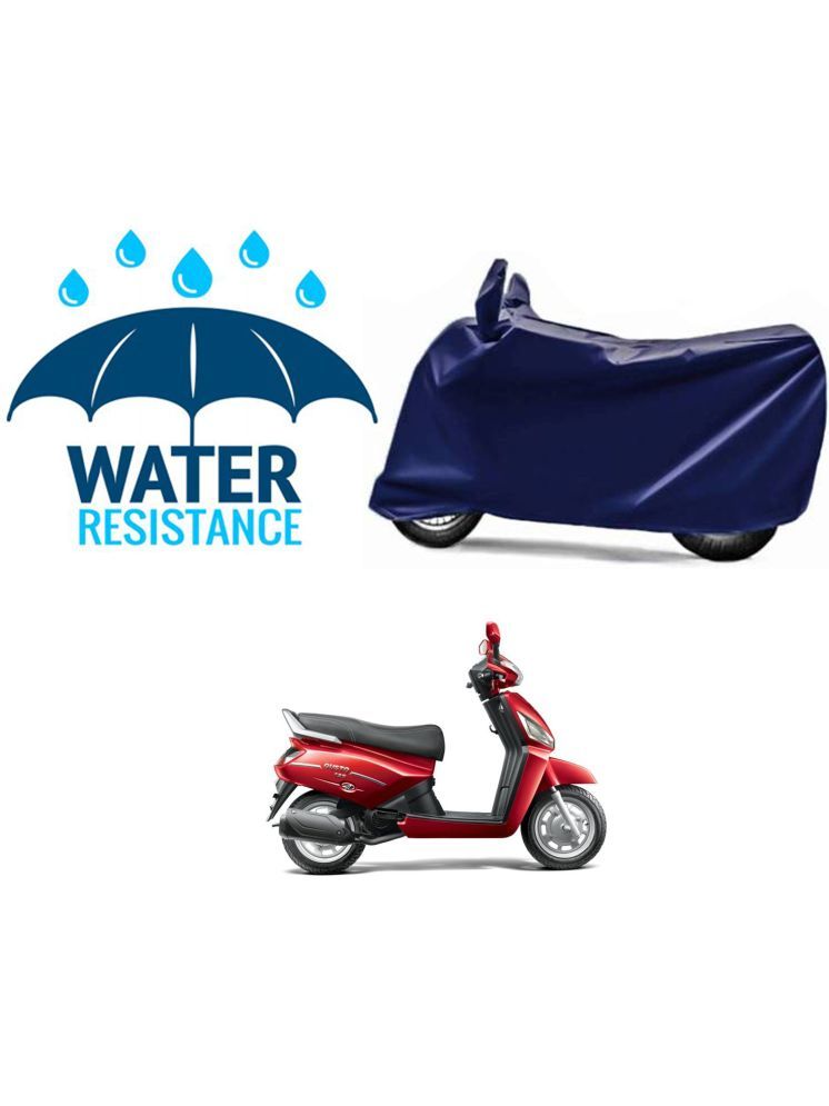     			RONISH Bike Body Cover for Mahindra Gusto VX ( Pack of 1 ) , Blue