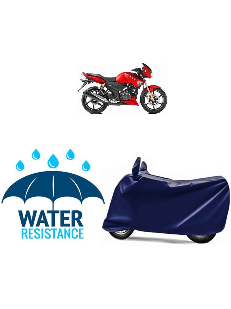     			RONISH Bike Body Cover for TVS Apache RTR 180 ( Pack of 1 ) , Blue