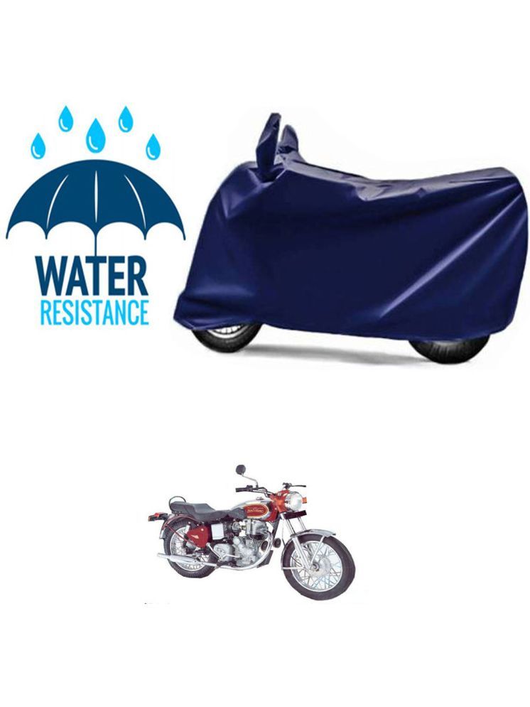     			RONISH Bike Body Cover for Royal Enfield Machismo 500 ( Pack of 1 ) , Blue