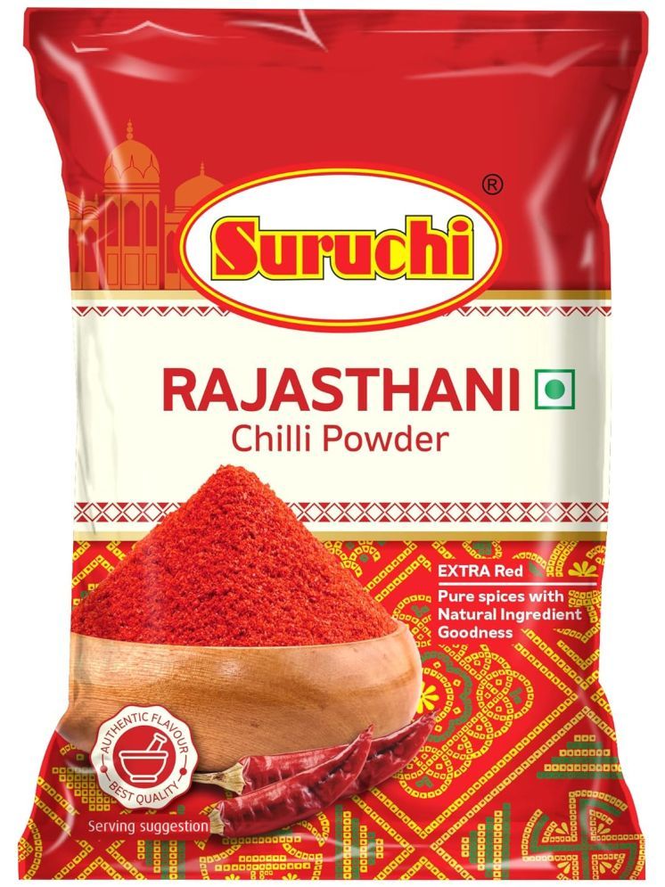     			SURUCHI  Rajasthani Chilli Powder 500g, Red Chilly (Lal Mirchi) Powder -  Masala 500 gm