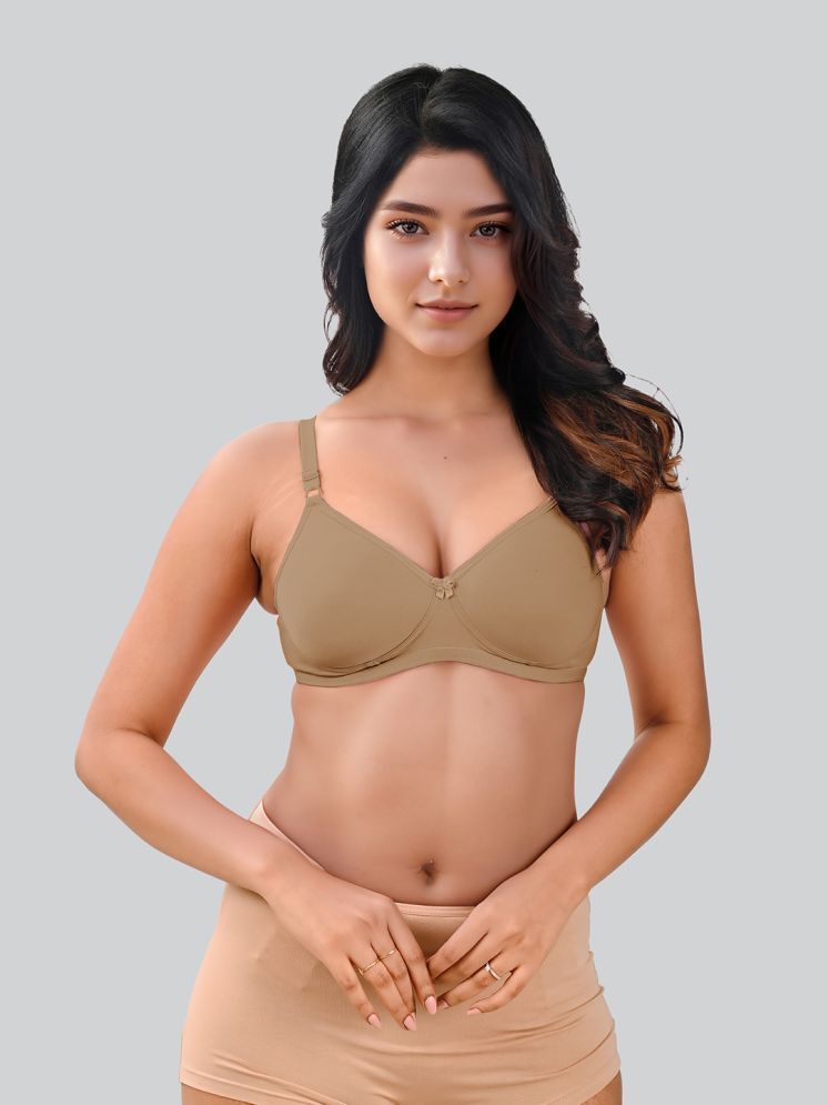     			lux venus Beige Cotton Lightly Padded Women's Everyday Bra ( Pack of 1 )