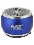 MZ S2 3 W Bluetooth Speaker Bluetooth V 5.0 with SD card Slot Playback Time 6 hrs Blue