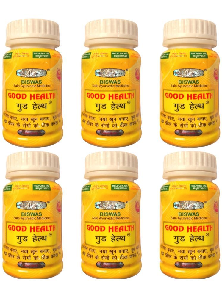     			Dr. Biswas Good Health Ayurvedic Capsule Pack of 6