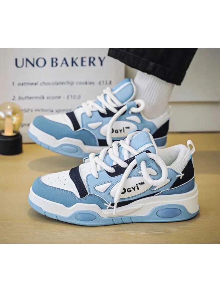     			NARKI Trendy, Casual Sneakers Shoes Blue Men's Outdoor Shoes