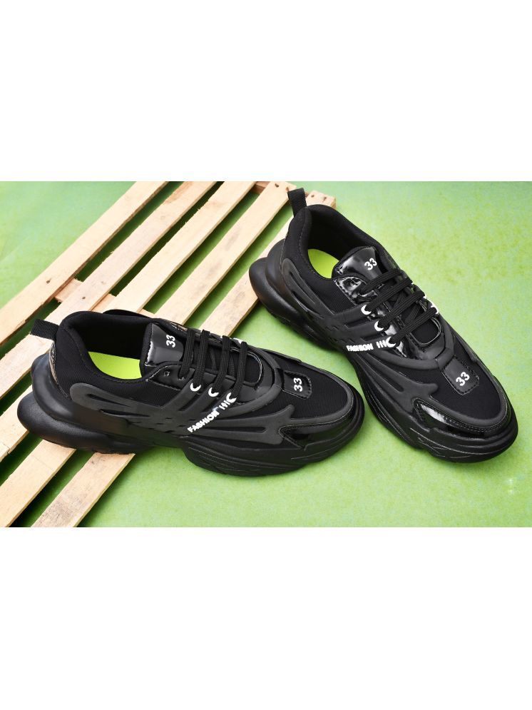     			ORIESTAR Men's Casual Sports Shoe  Black Men's Lifestyle Shoes