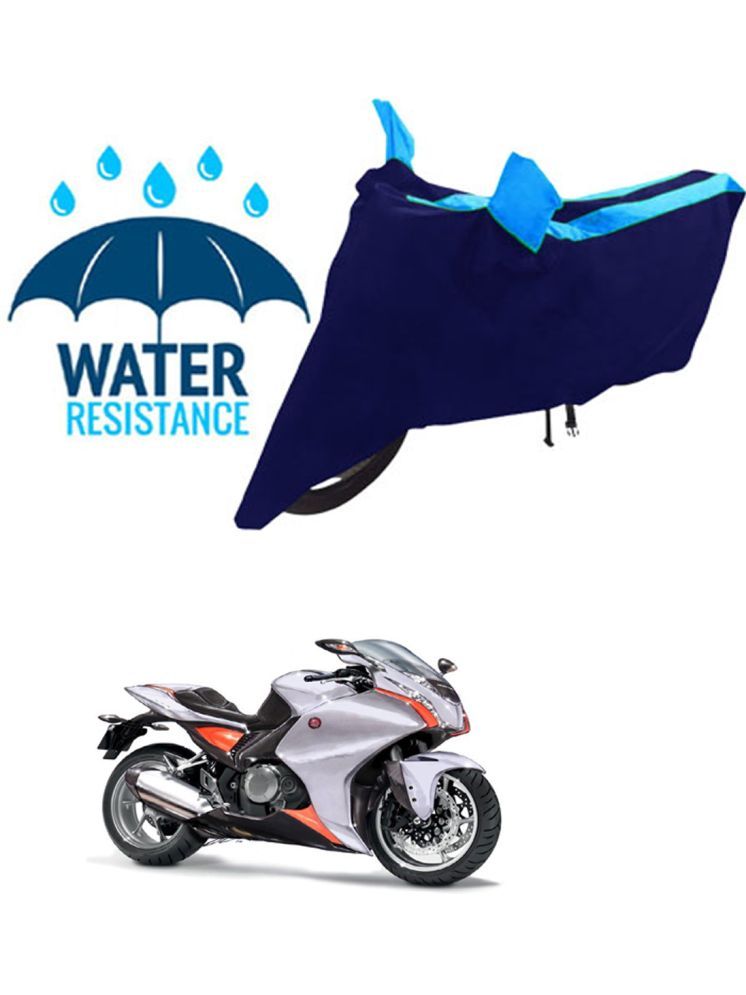     			RONISH Bike Body Cover for Honda VFR 1200F ( Pack of 1 ) , Blue