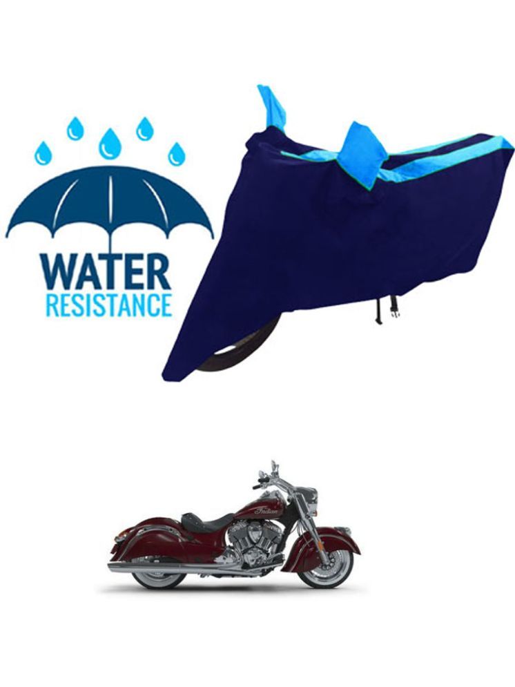     			RONISH Bike Body Cover for Indian Chief Classic ( Pack of 1 ) , Blue