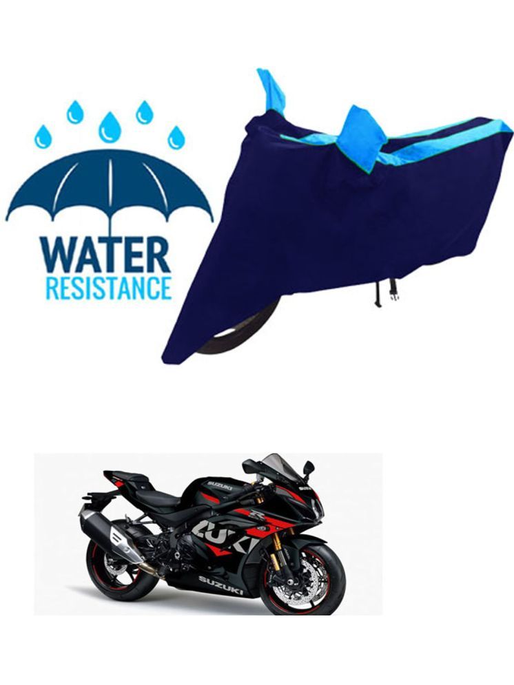     			RONISH Bike Body Cover for Suzuki GSX R1000 ( Pack of 1 ) , Blue