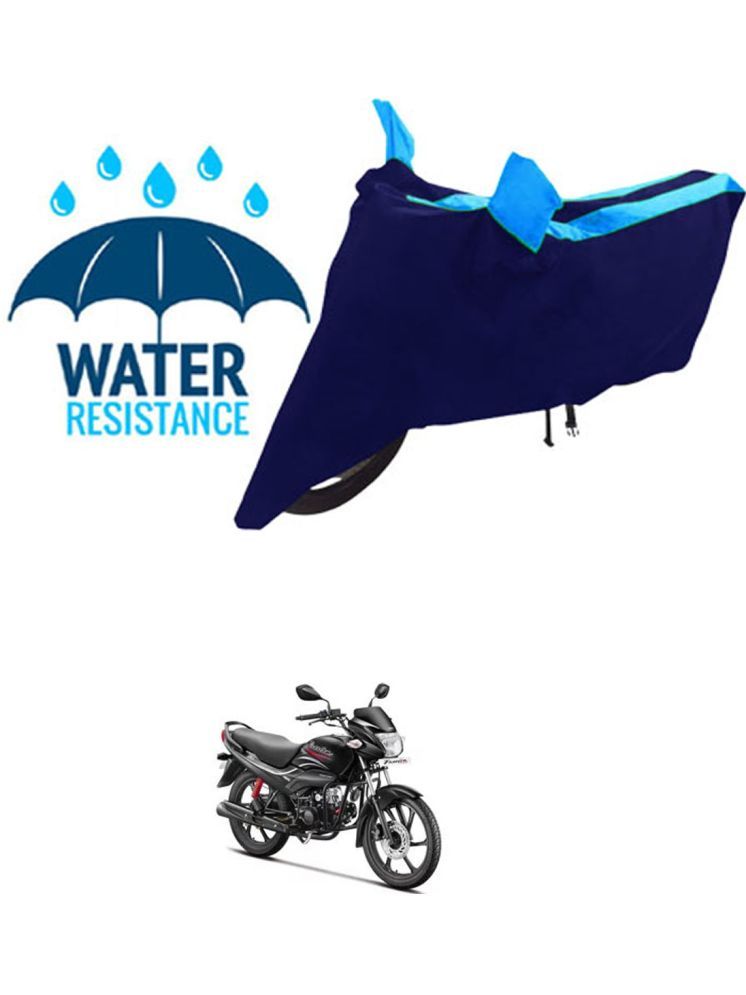     			RONISH Bike Body Cover for Hero Passion Pro New ( Pack of 1 ) , Blue