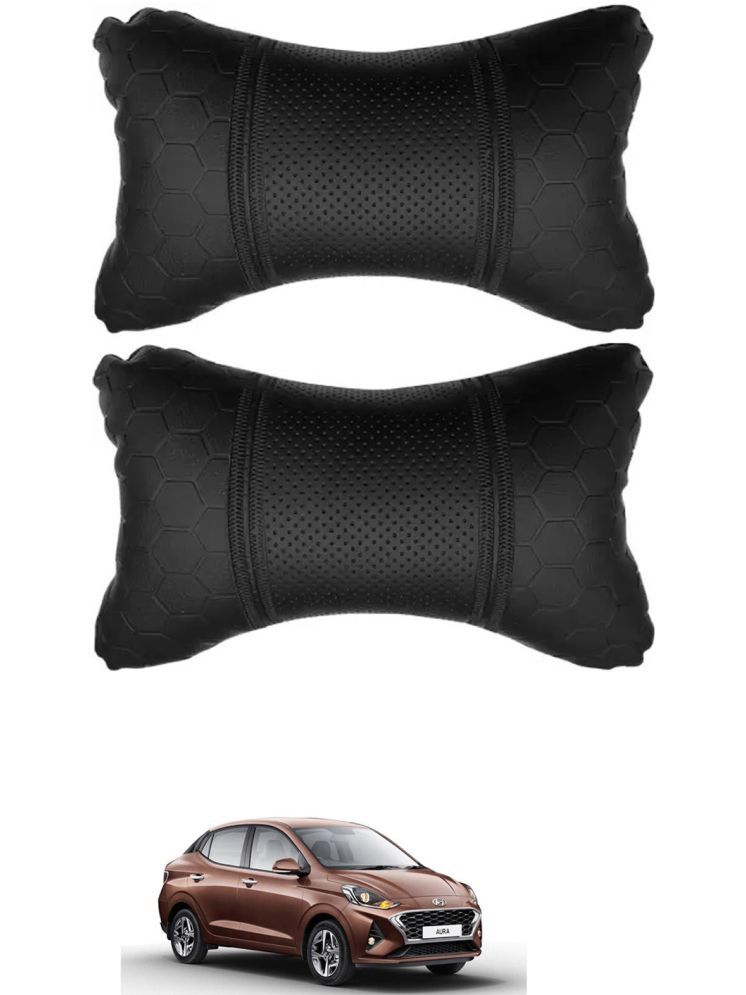     			RONISH Neck Cushions Set of 2 Black