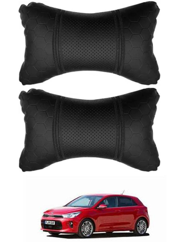     			RONISH Neck Cushions Set of 2 Black