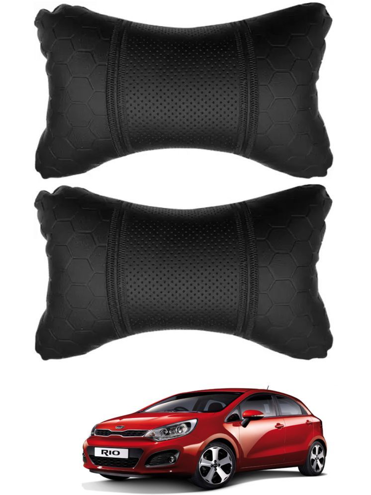     			RONISH Neck Cushions Set of 2 Black