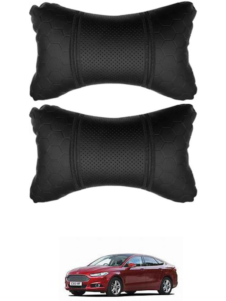     			RONISH Neck Cushions Set of 2 Black