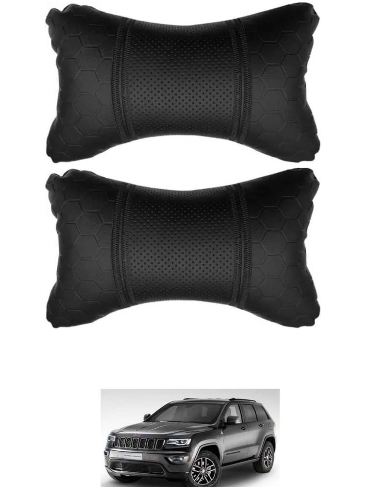     			RONISH Neck Cushions Set of 2 Black