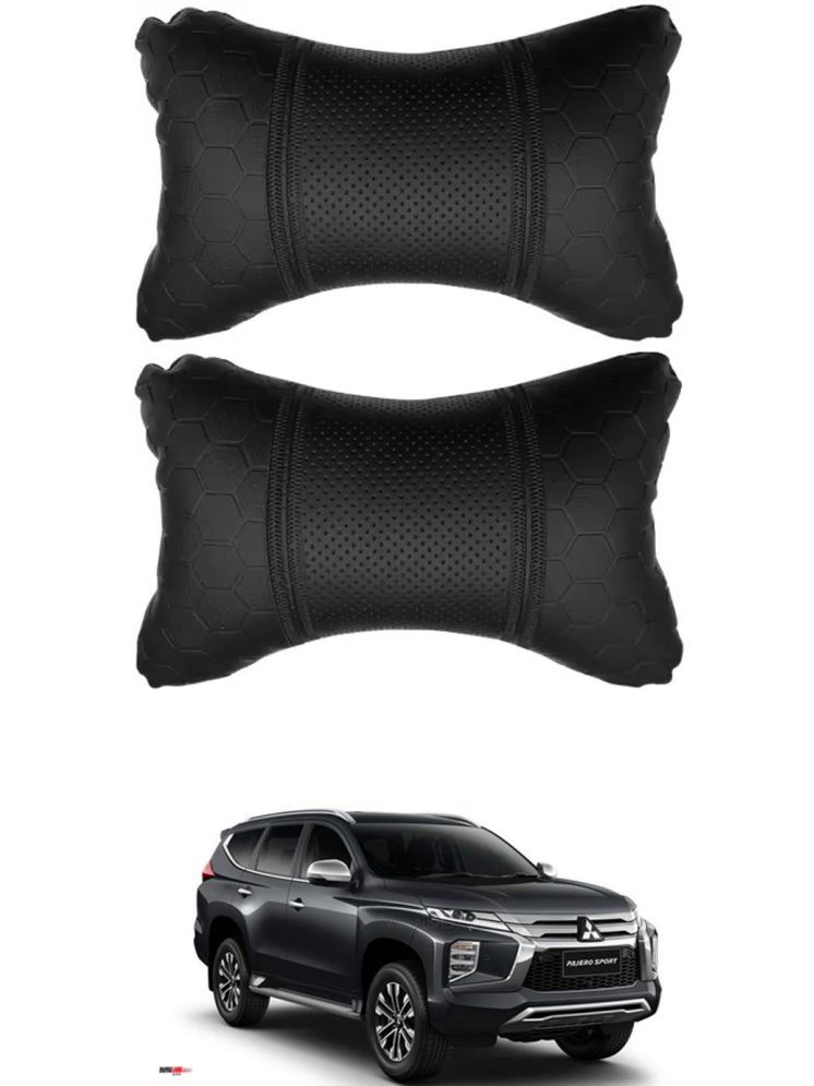     			RONISH Neck Cushions Set of 2 Black