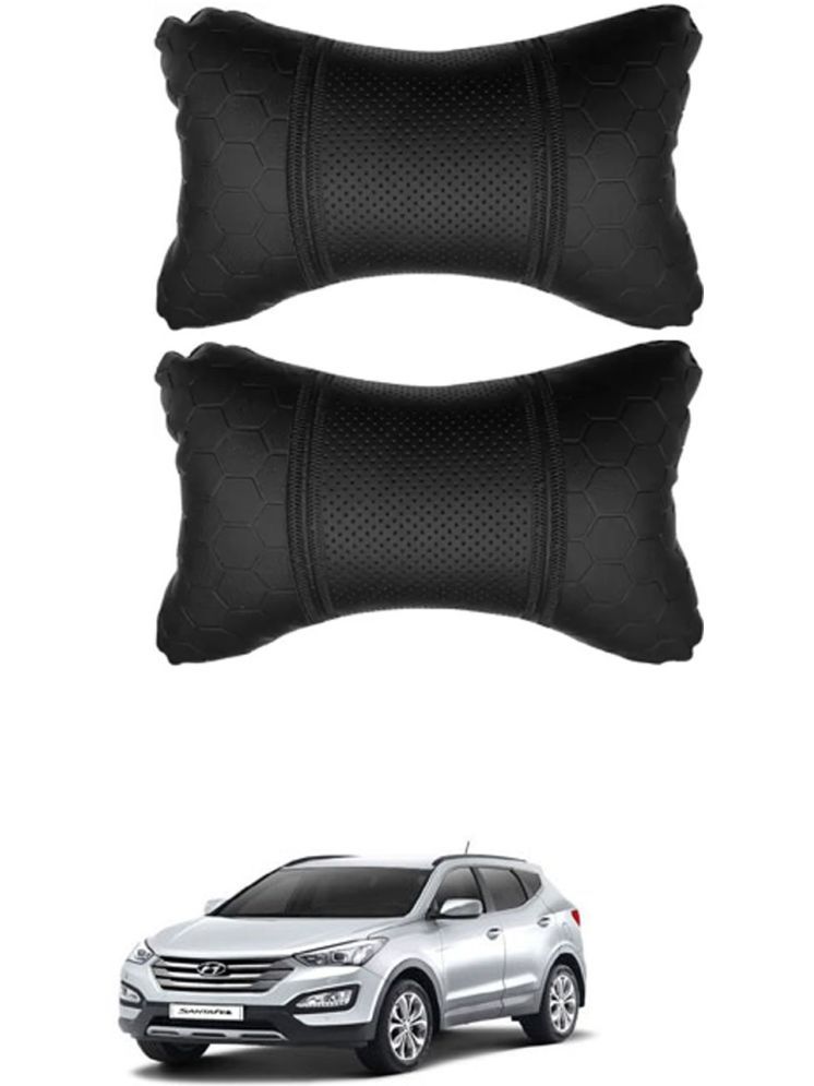     			RONISH Neck Cushions Set of 2 Black