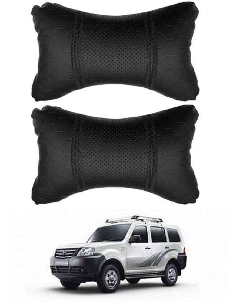     			RONISH Neck Cushions Set of 2 Black