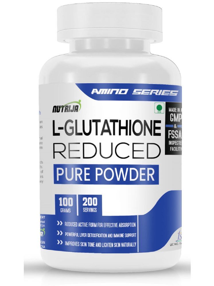     			NUTRIJA L-Glutathione Reduced 100% Pure Powder - 100 gm Powder