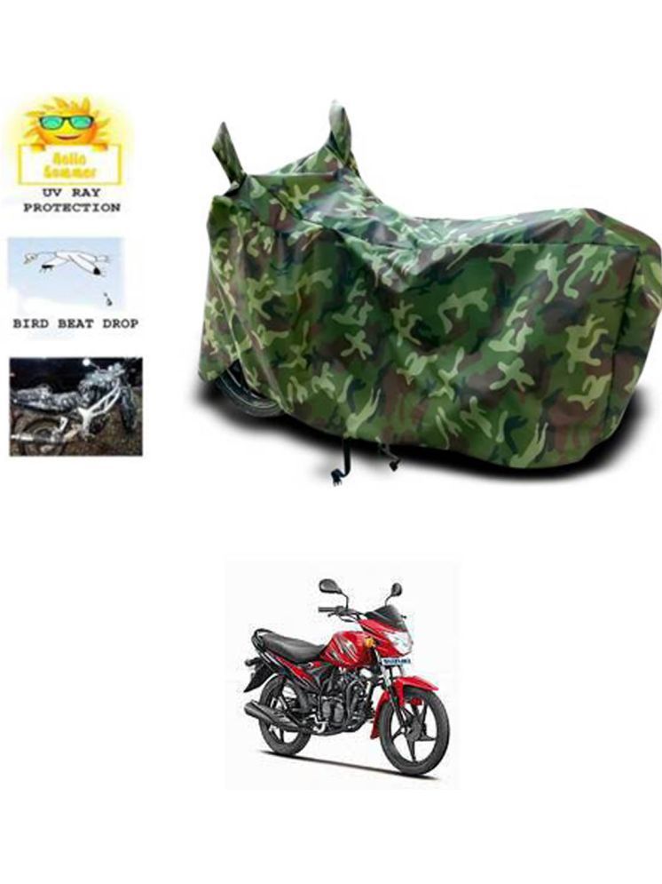     			RONISH Bike Body Cover for Suzuki Hayate ( Pack of 1 ) , Multicolour