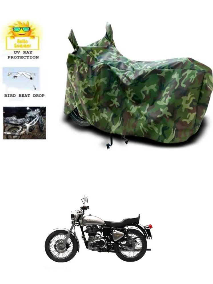     			RONISH Bike Body Cover for Royal Enfield Bullet Electra ( Pack of 1 ) , Multicolour