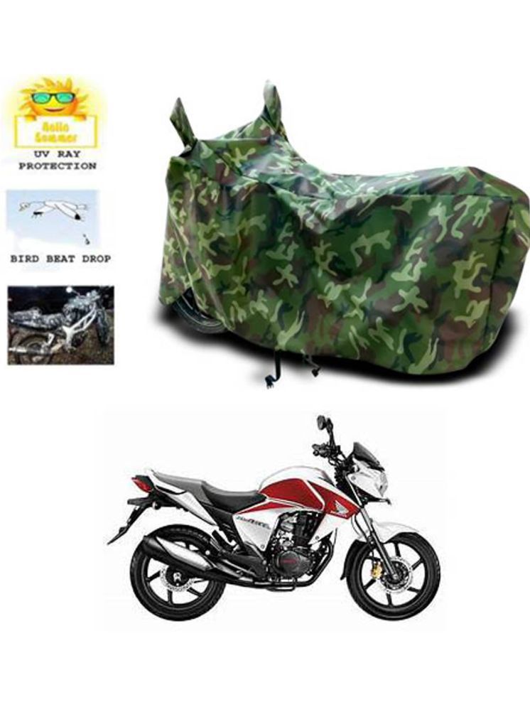     			RONISH Bike Body Cover for Honda CB Twister ( Pack of 1 ) , Multicolour