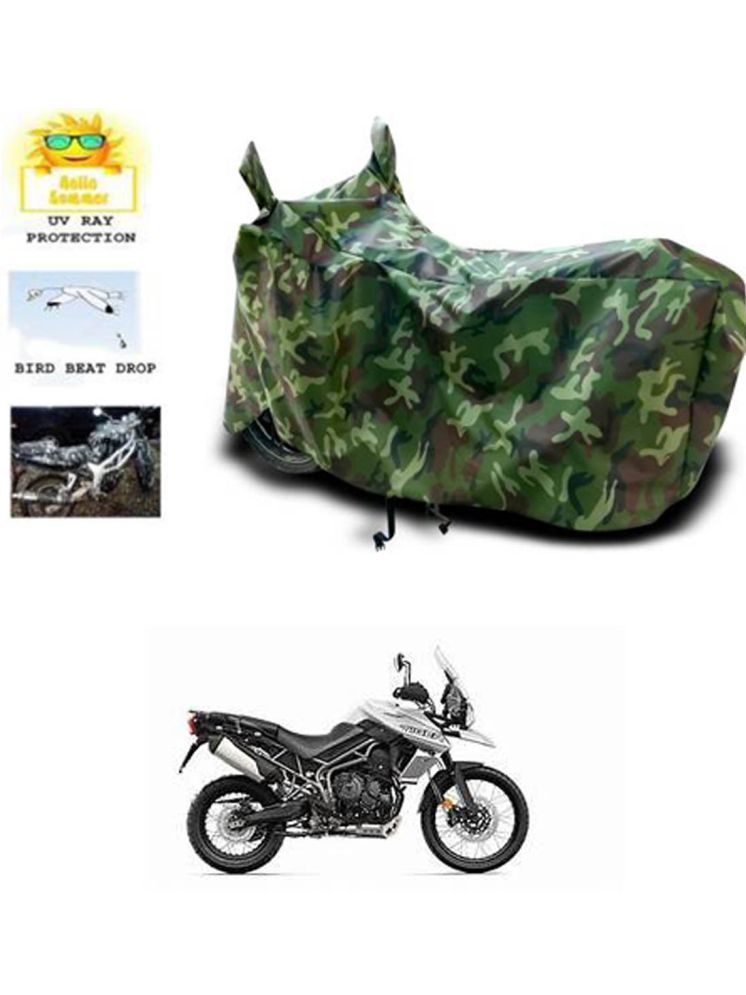     			RONISH Bike Body Cover for Triumph Tiger 800 XCA ( Pack of 1 ) , Multicolour