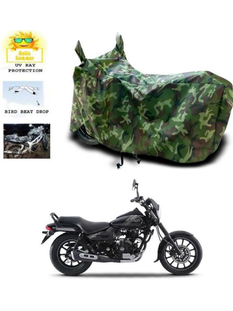     			RONISH Bike Body Cover for Bajaj Avenger 220 DTS-i ( Pack of 1 ) , Multicolour