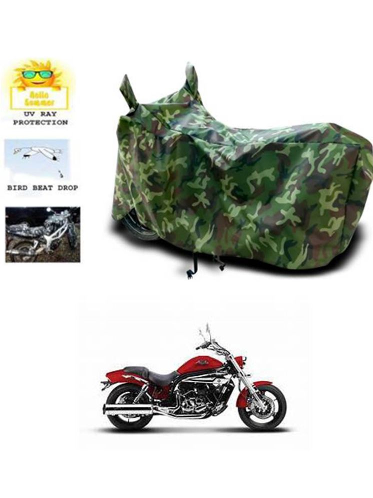     			RONISH Bike Body Cover for Hyosung Avenger 220 DTS-i ( Pack of 1 ) , Multicolour