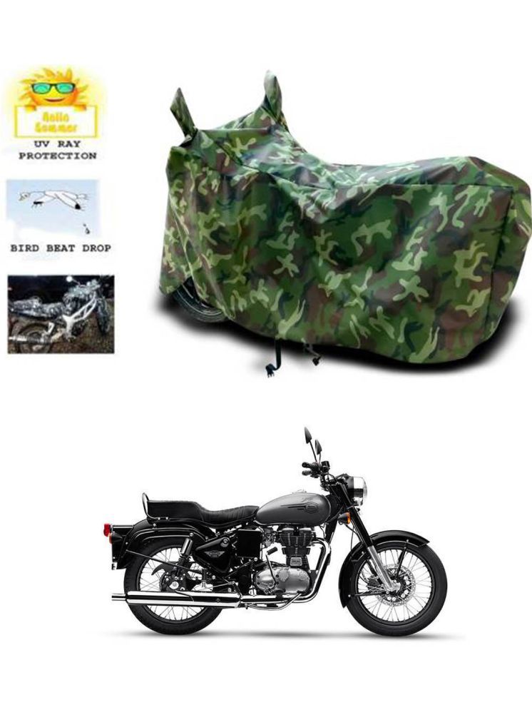     			RONISH Bike Body Cover for Royal Enfield Bullet 350 ( Pack of 1 ) , Multicolour