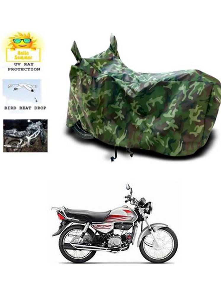     			RONISH Bike Body Cover for Hero HF Dawn ( Pack of 1 ) , Multicolour