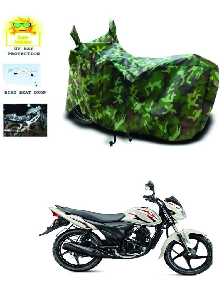     			RONISH Bike Body Cover for Suzuki Hayate ( Pack of 1 ) , Multicolour