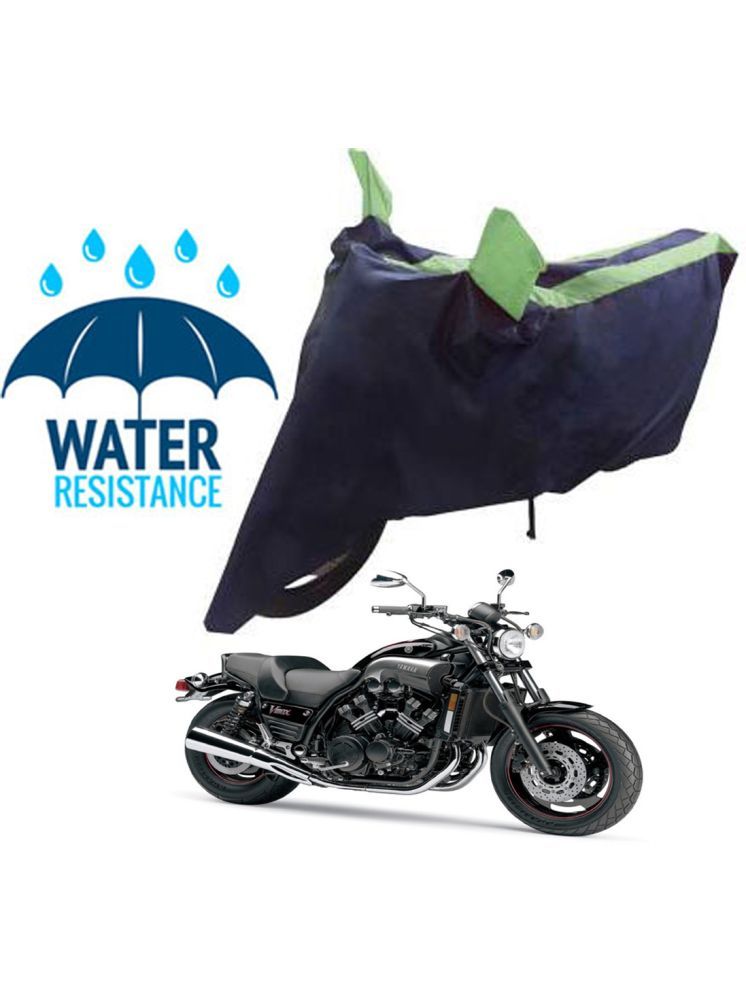     			RONISH Bike Body Cover for Yamaha VMAX ( Pack of 1 ) , Green