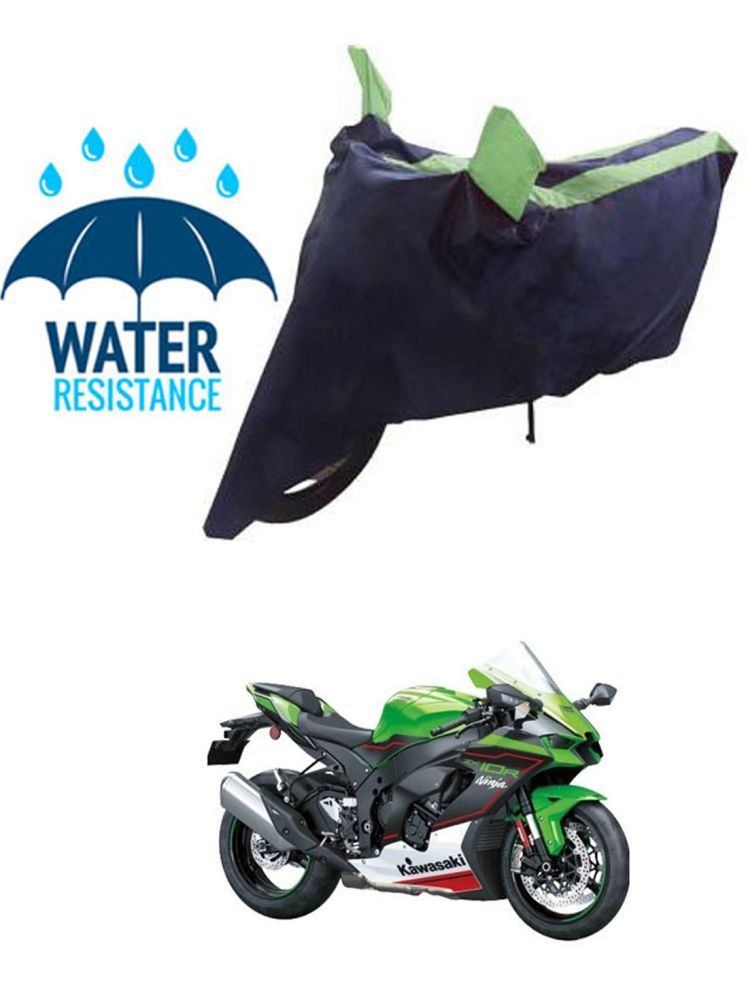     			RONISH Bike Body Cover for Kawasaki Ninja ZX-10R ( Pack of 1 ) , Green