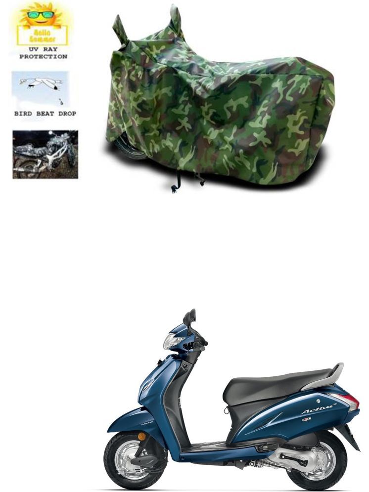     			RONISH Bike Body Cover for Honda Activa 4G ( Pack of 1 ) , Multicolour