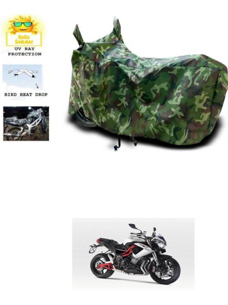     			RONISH Bike Body Cover for DSK Benelli TNT R ( Pack of 1 ) , Multicolour