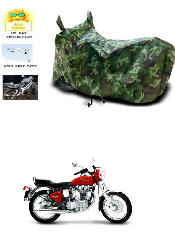     			RONISH Bike Body Cover for Royal Enfield Electra 5S ( Pack of 1 ) , Multicolour