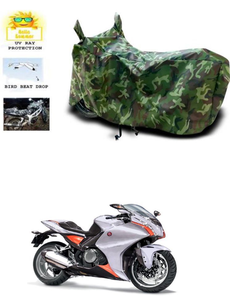     			RONISH Bike Body Cover for Honda VFR 1200F ( Pack of 1 ) , Multicolour