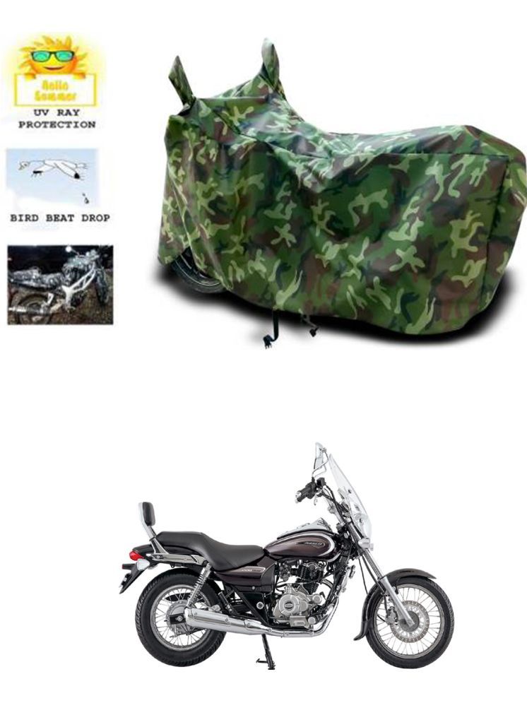     			RONISH Bike Body Cover for Bajaj Avenger 220 DTS-i ( Pack of 1 ) , Multicolour