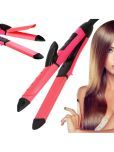 JMALL 2 in 1 Hair Curler Pink Hair Straightener