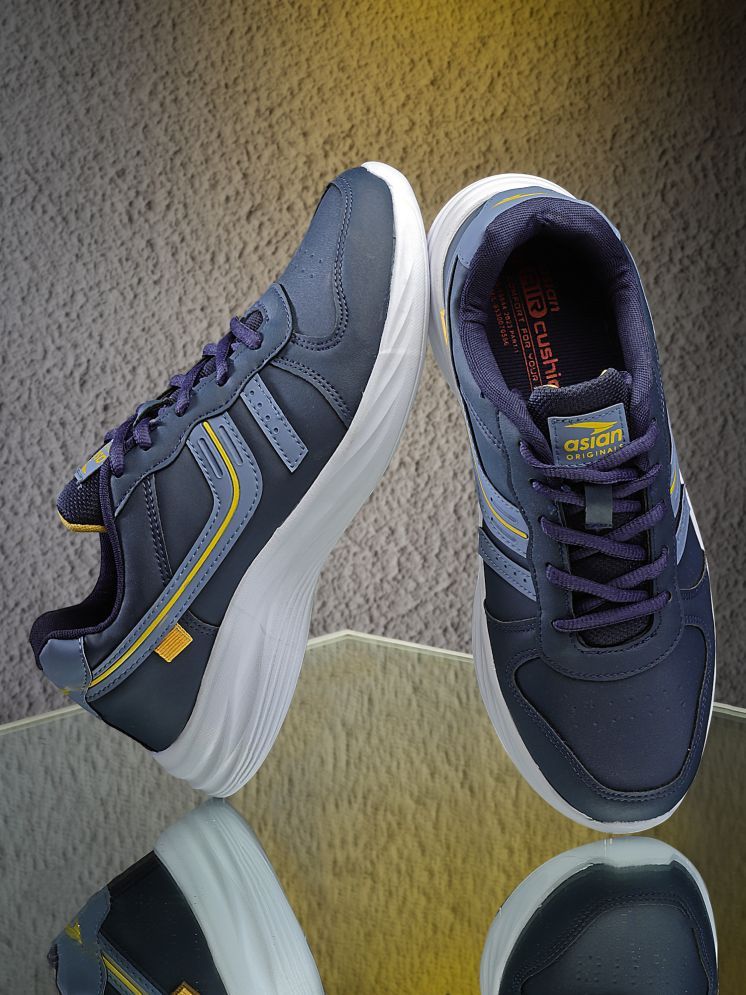     			ASIAN TERMINATOR-07 Navy Men's Sneakers