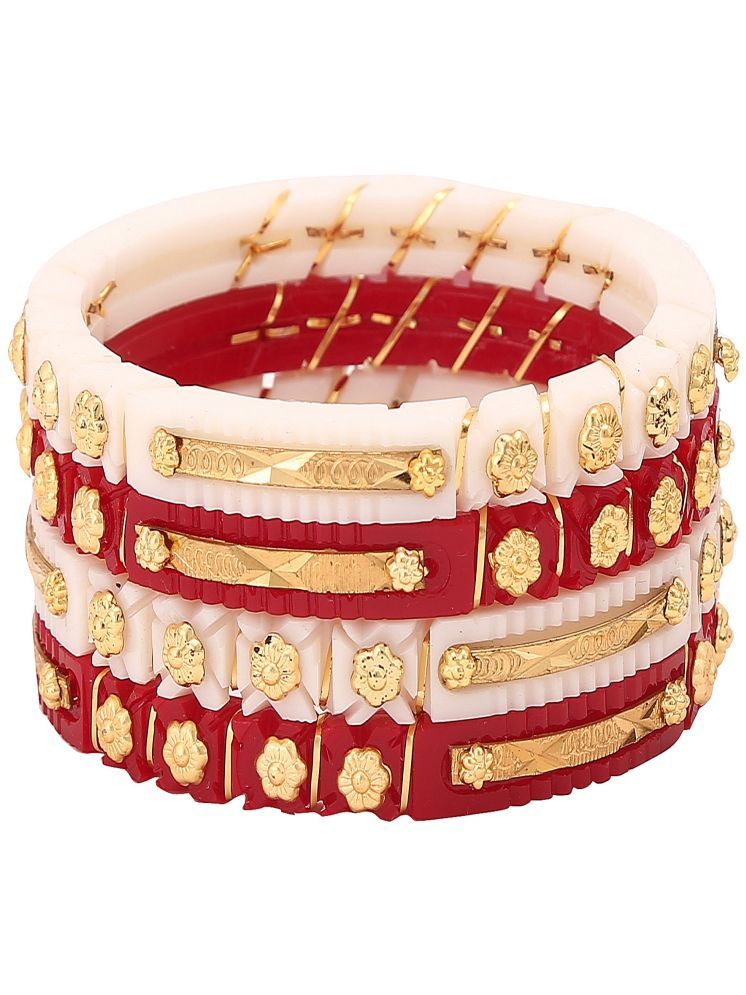     			Bovzen Multicolor Bangle ( Pack of 2 )