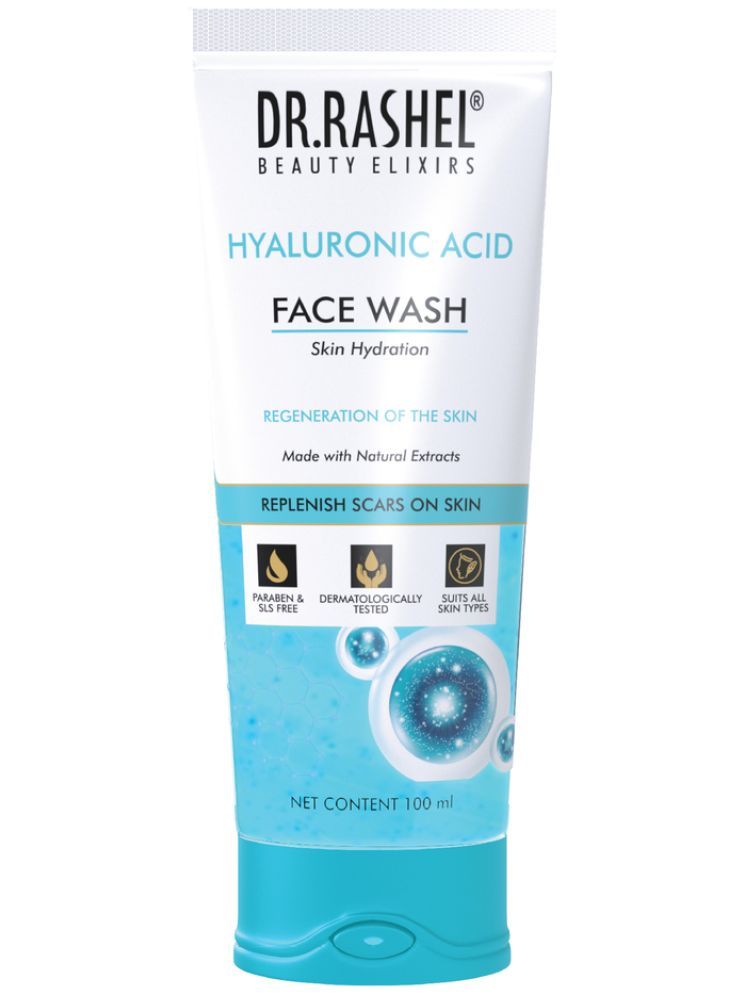     			DR.RASHEL Hyaluronic Face Wash | Cleanses & Refreshes (100 ml) | Pack of 1