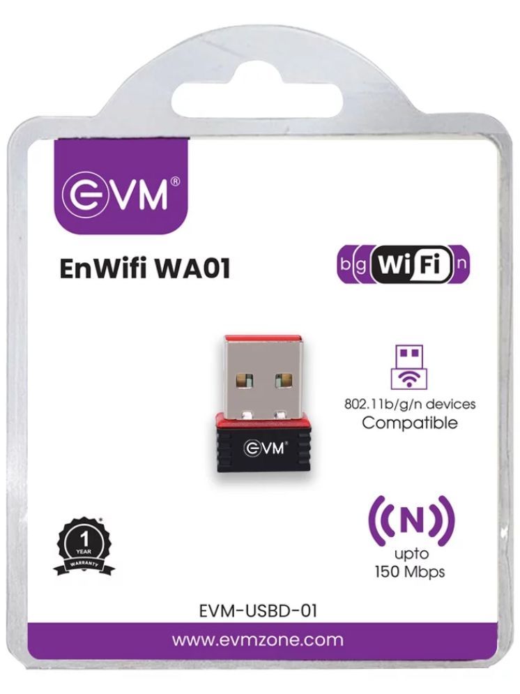     			EVM EnWifi WA-01 150 Mbps 2.0 Wifi Dongles