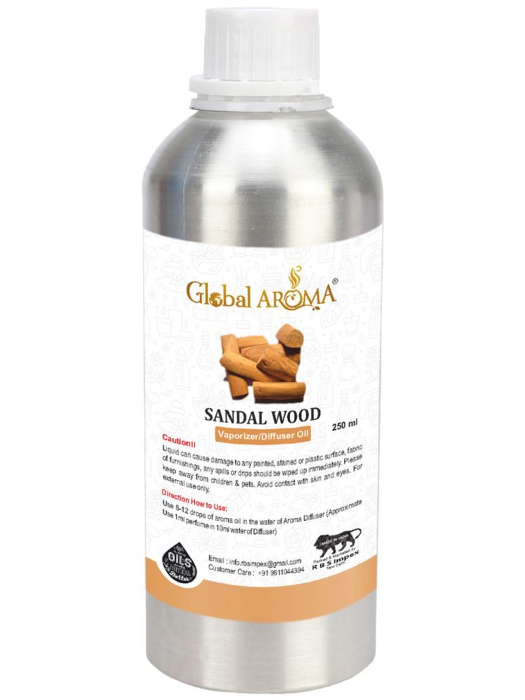     			GLOBAL AROMA Sandalwood Fragrance Aroma Diffusers Oil - 250 ML