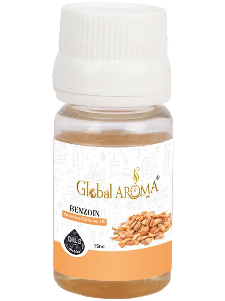     			GLOBAL AROMA BENZOIN Fragrance Aroma Diffusers Oil - 15 ML