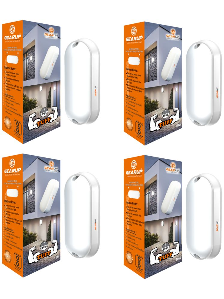     			Gearup 10W Warm White LED Bulb ( Pack of 4 )