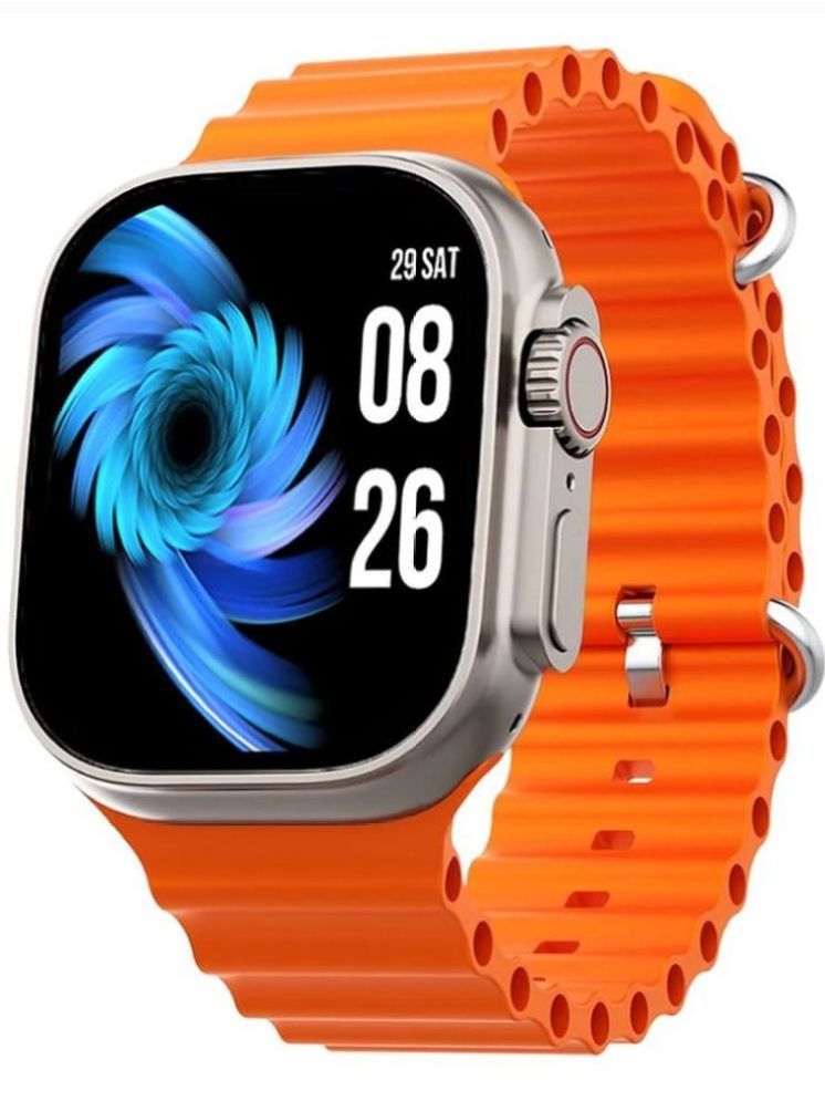     			MTW T10 Ultra Series Orange Smart Watch