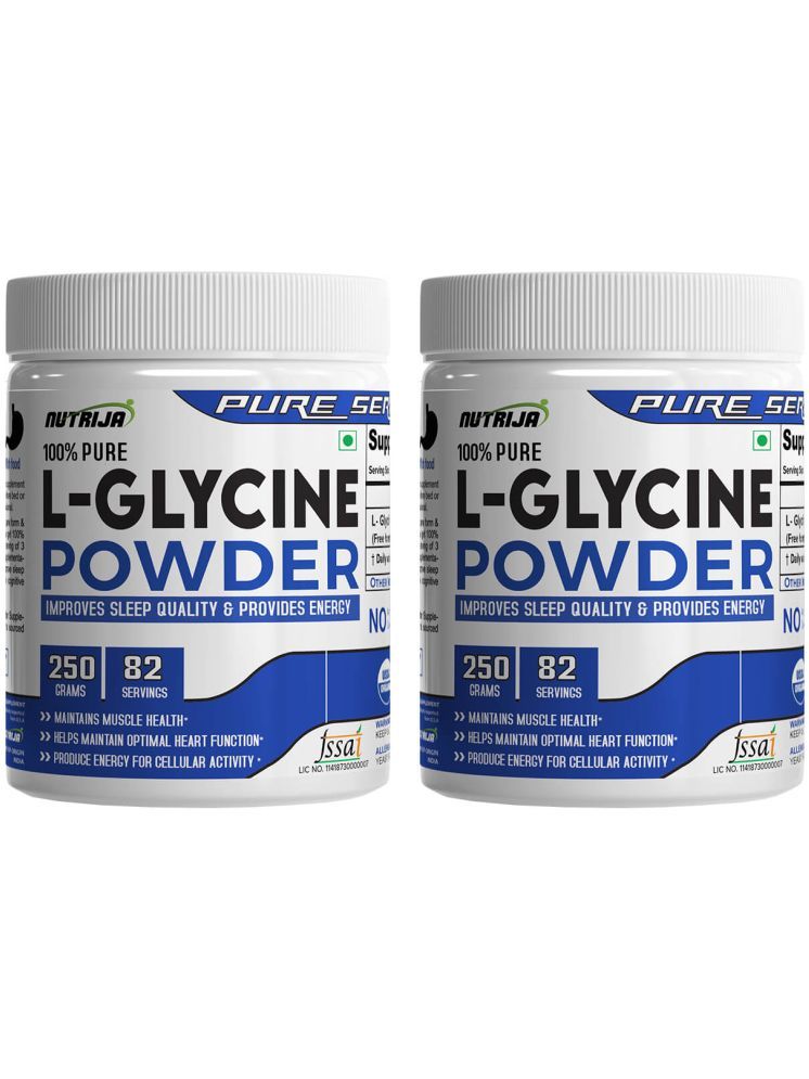     			NUTRIJA L-Glycine Powder - 500 gm Powder