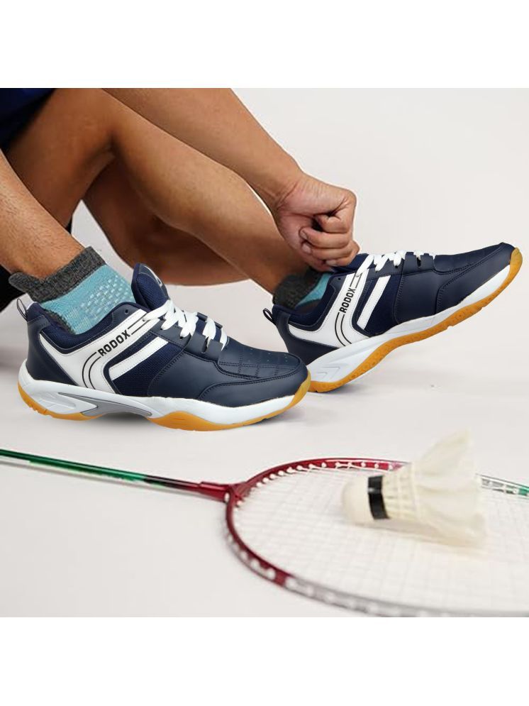     			RODOX Badminton Shoes Non-Marking Blue Male